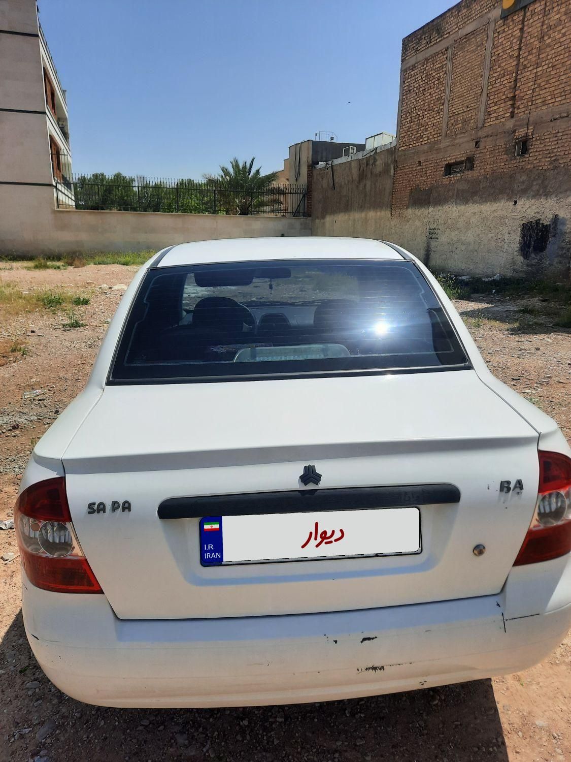 تیبا صندوق دار LX دوگانه سوز - 1391