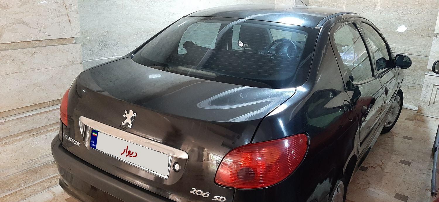 پژو 206 SD v8 - 1386