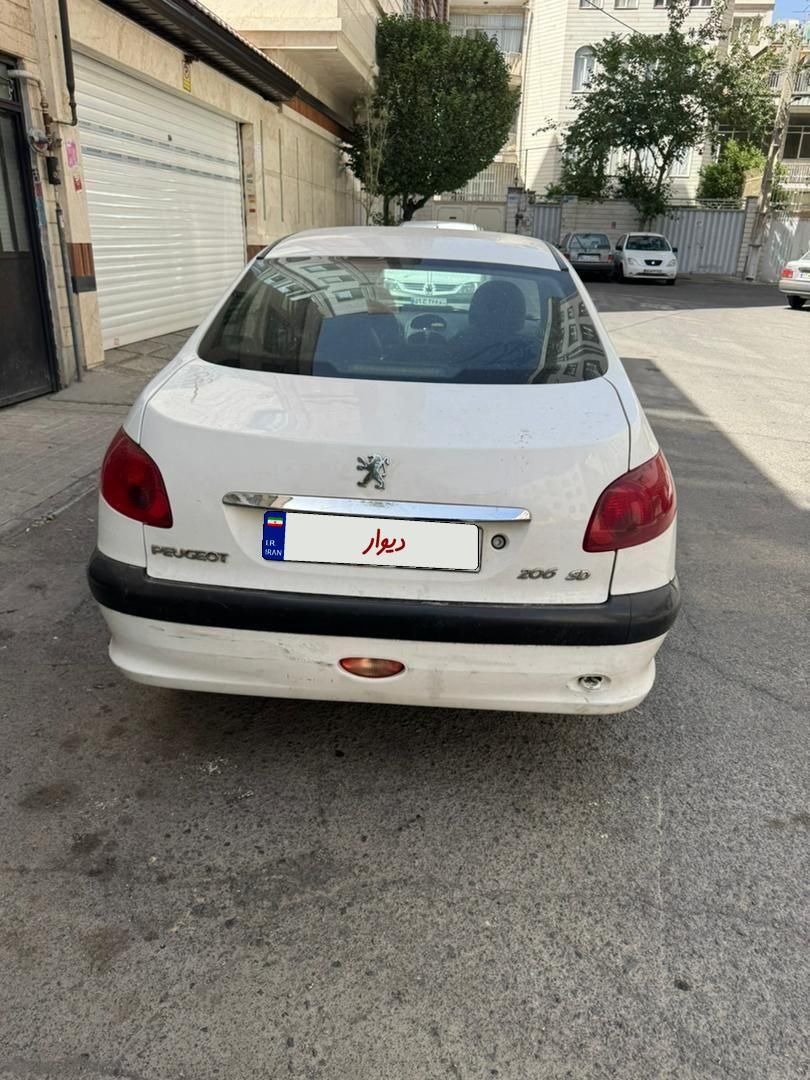 خودرو پژو، 206 SD آگهی ann_18198108