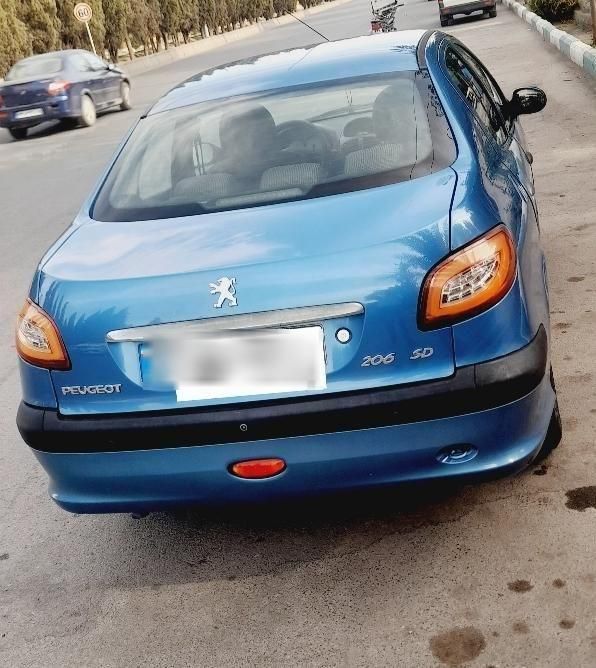 پژو 206 SD v8 - 1395