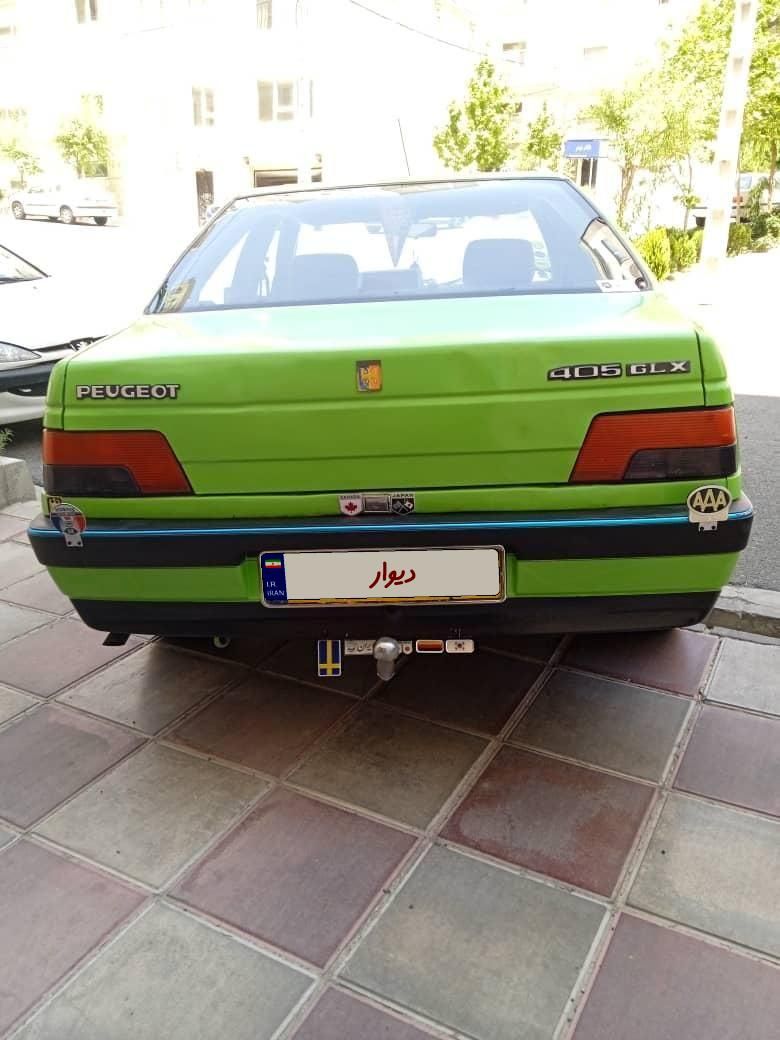 پژو 405 GLX - دوگانه سوز - 1389