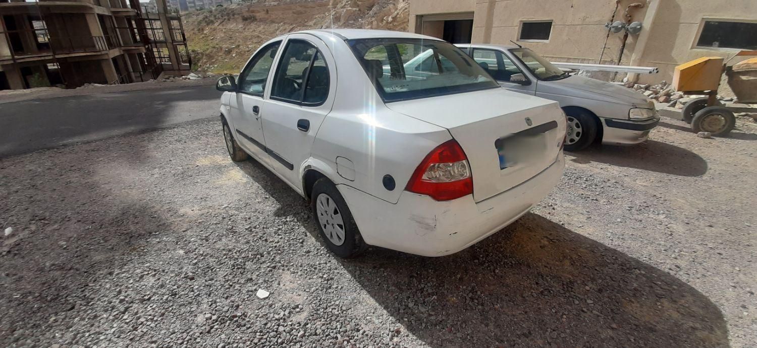 تیبا صندوق دار LX دوگانه سوز - 1390