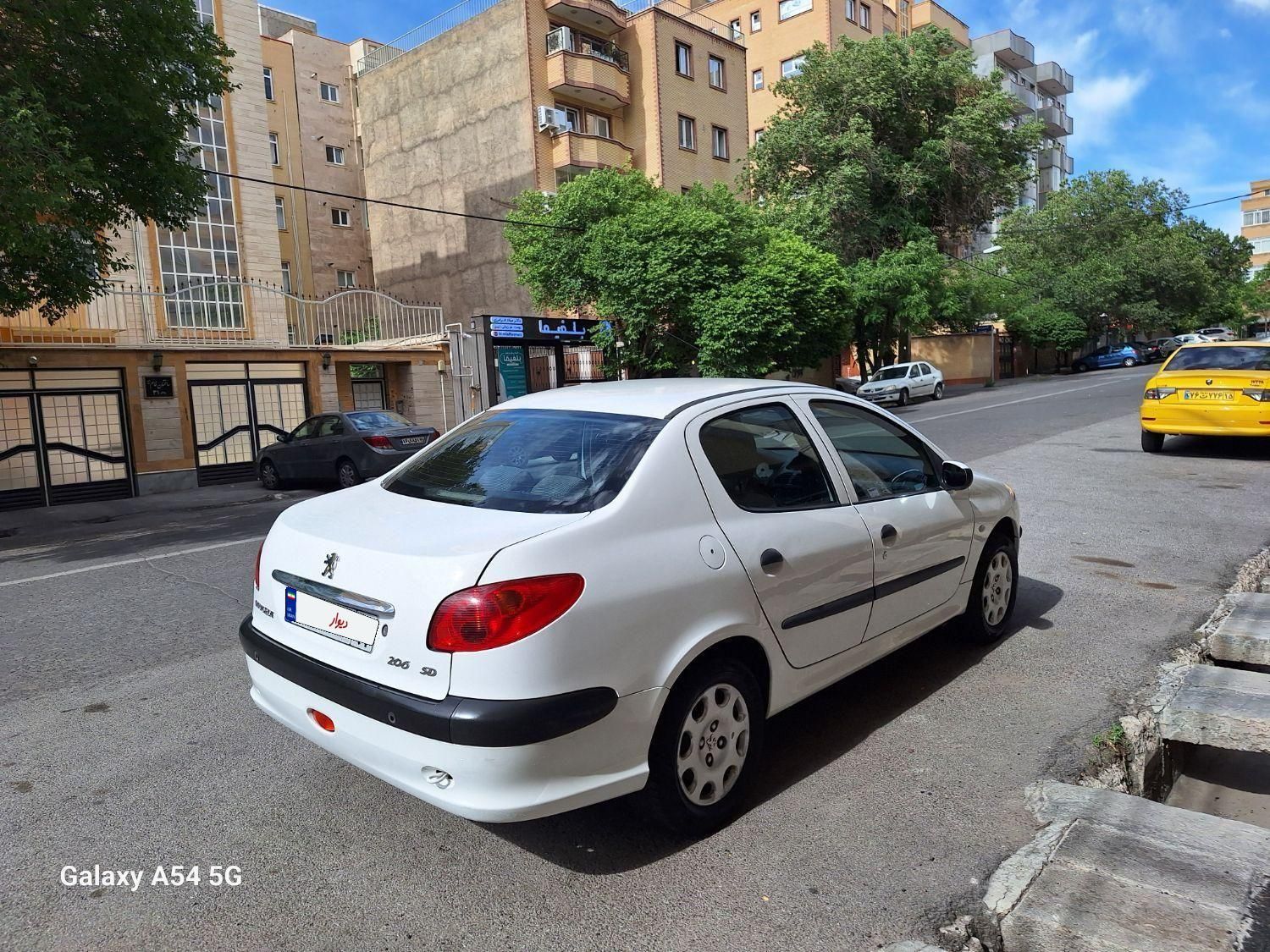 پژو 206 SD v8 - 1396