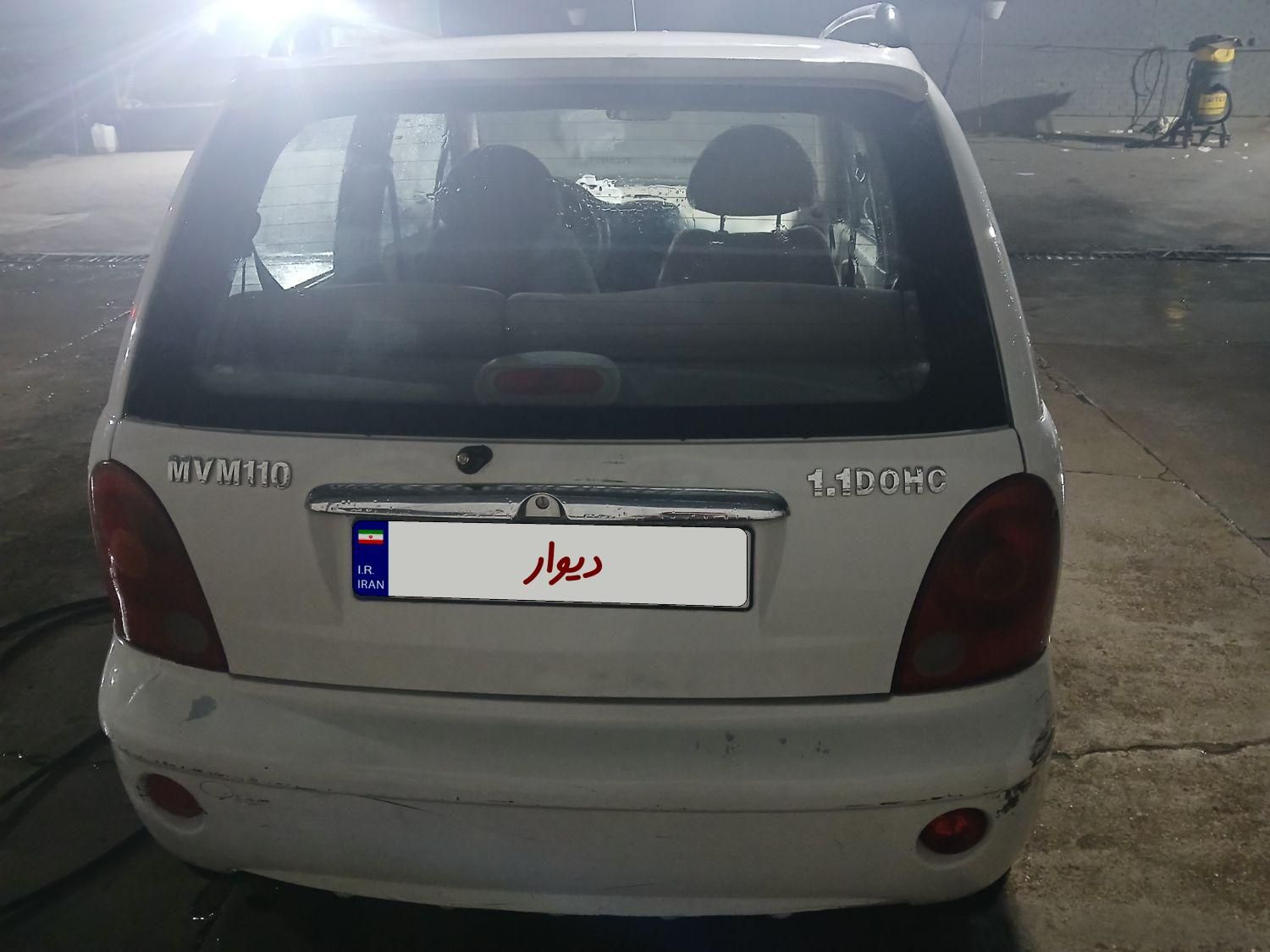 ام وی ام 110 چهار سیلندر دنده ای - 2015