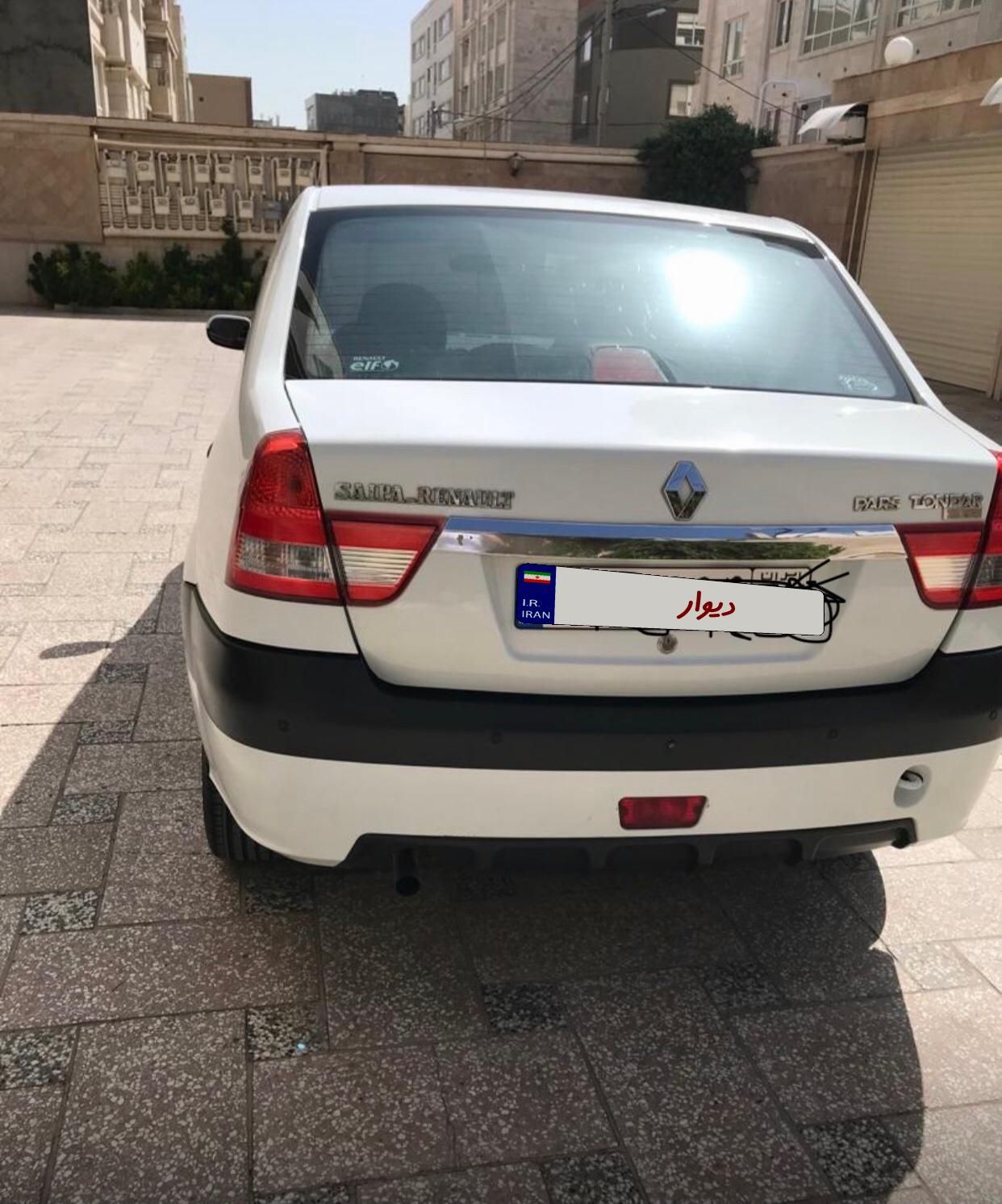 رنو پارس تندر گیربکس JHQ + مولتی مدیا - 1394