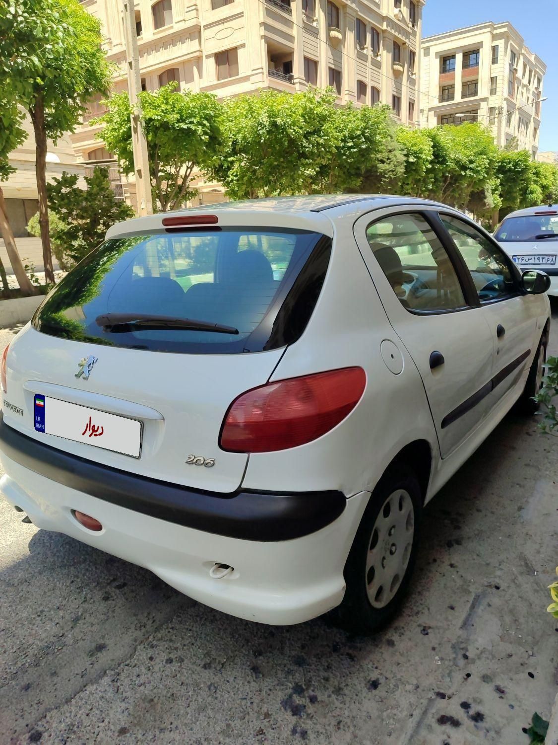 پژو 206 تیپ 3 - 1387