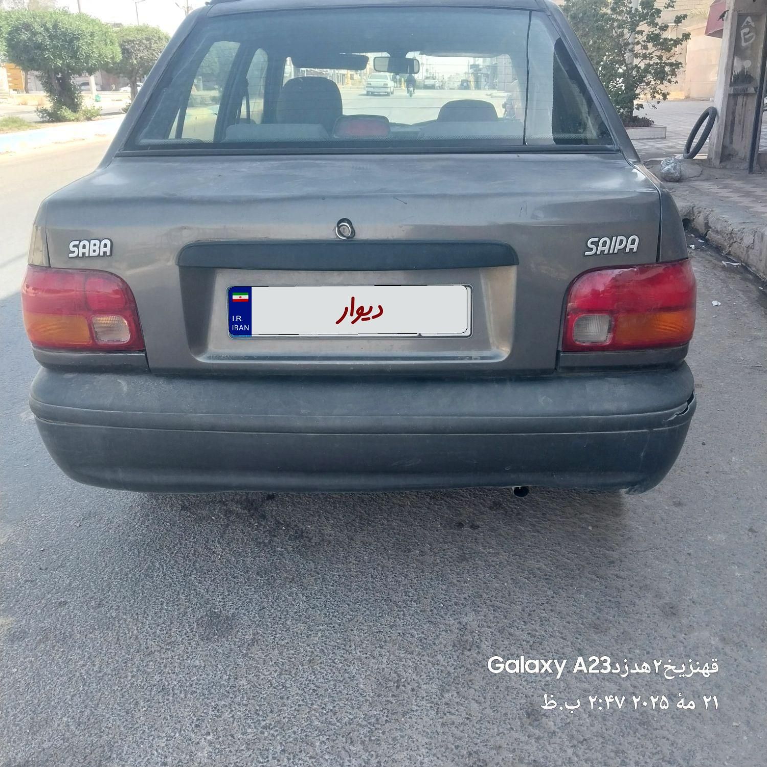 پراید صبا دنده‌ای - 1386