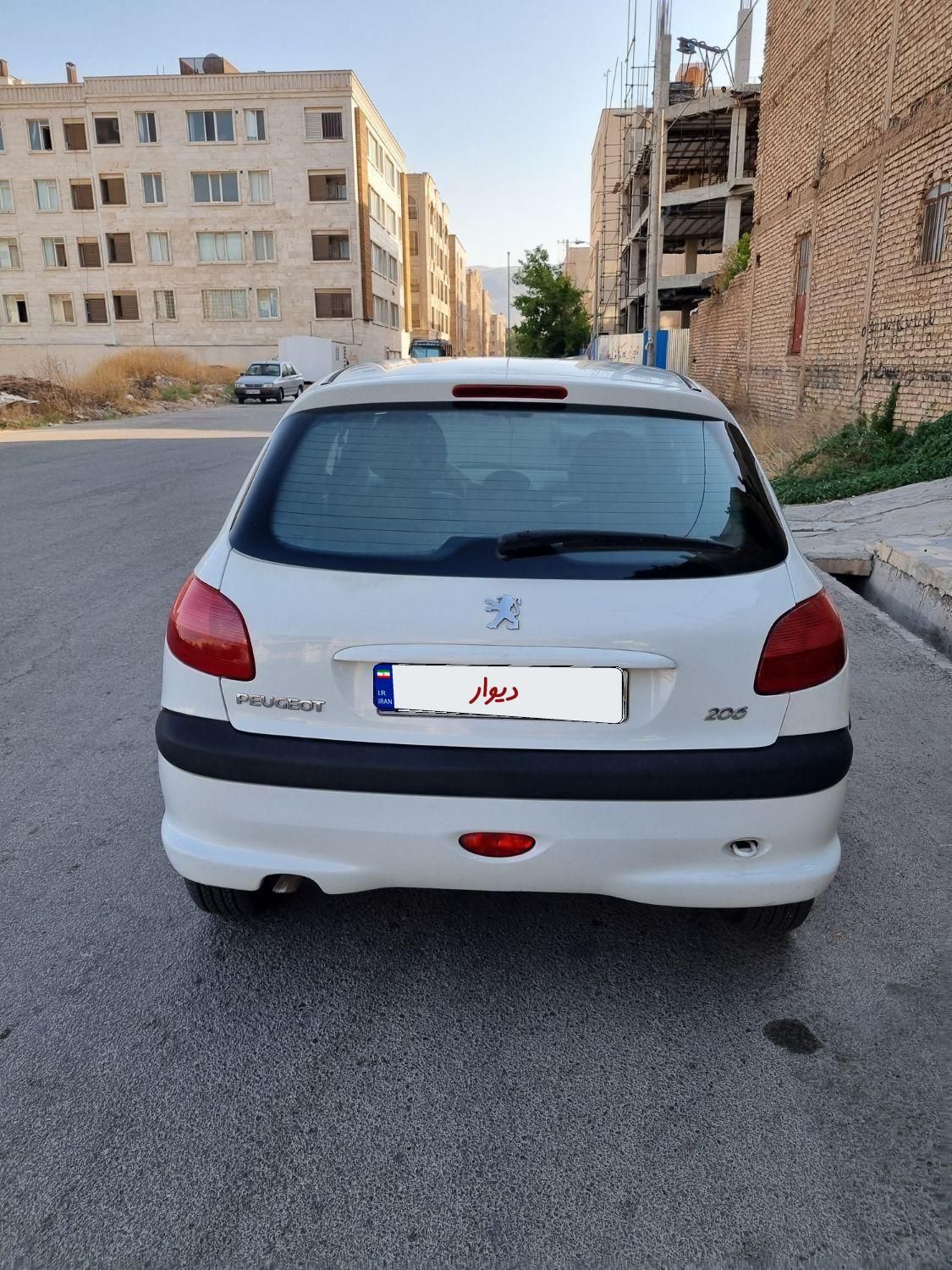 پژو 206 تیپ 2 - 1388