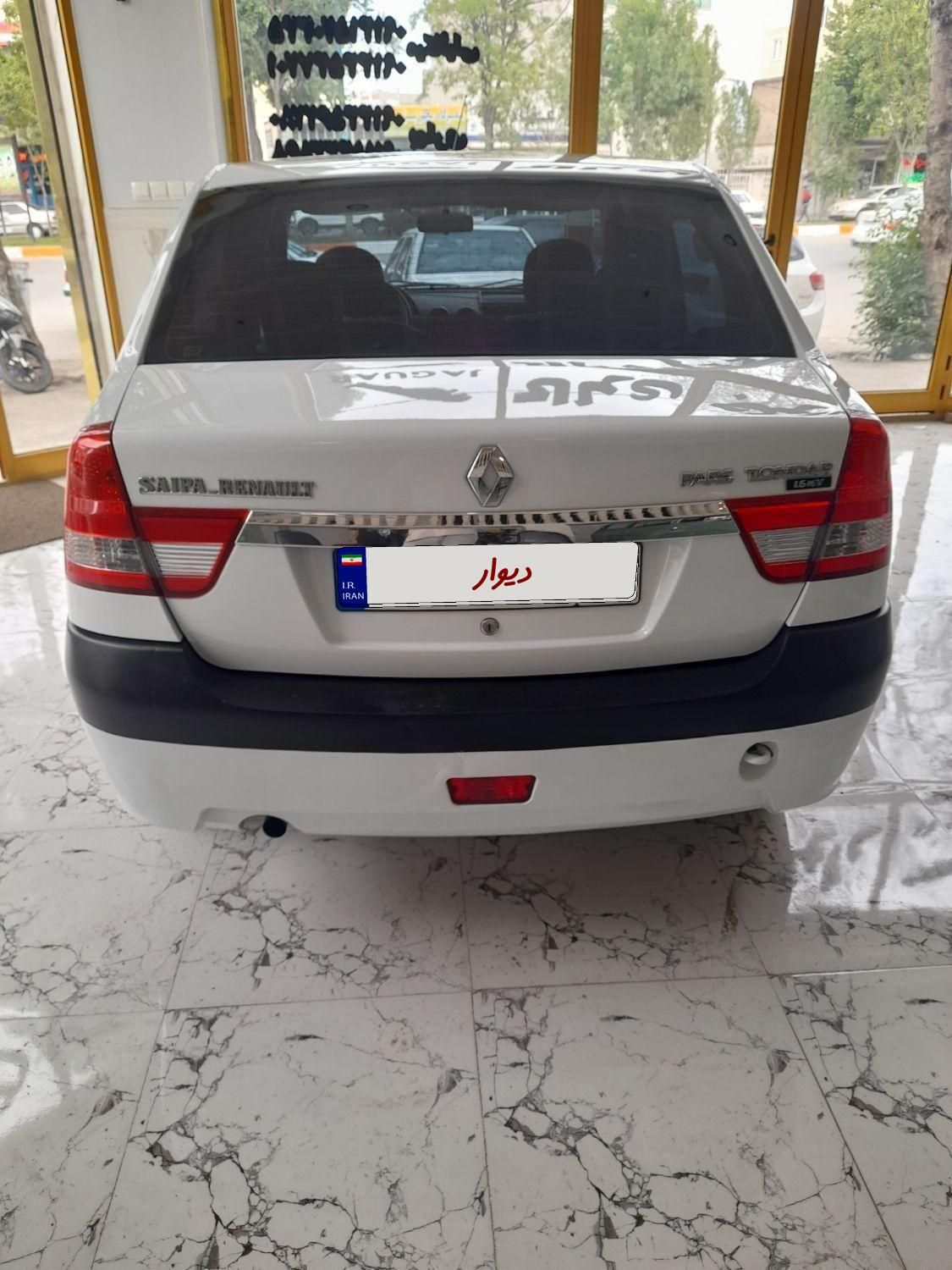 رنو پارس تندر گیربکس JHQ + مولتی مدیا - 1396