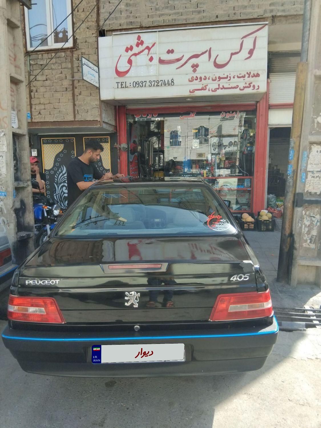 پژو 405 SLX بنزینی  XU7 - 1388