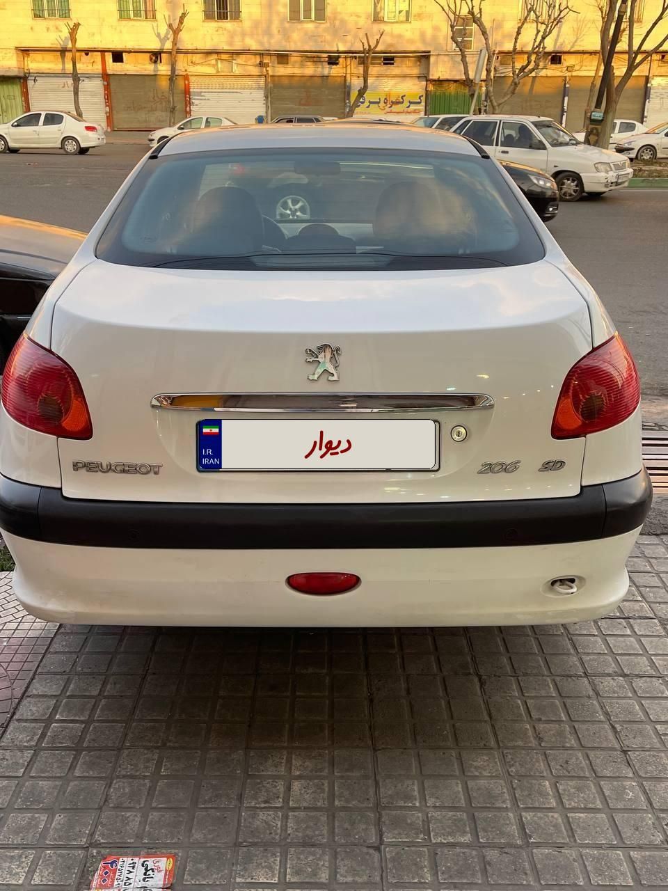 پژو 206 SD v8 - 1398