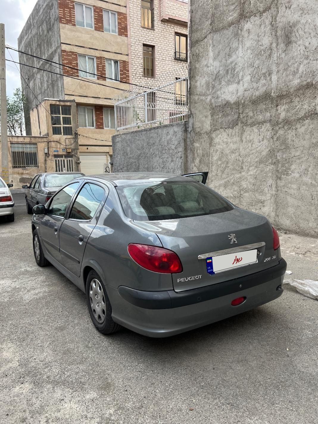 پژو 206 SD v8 - 1396
