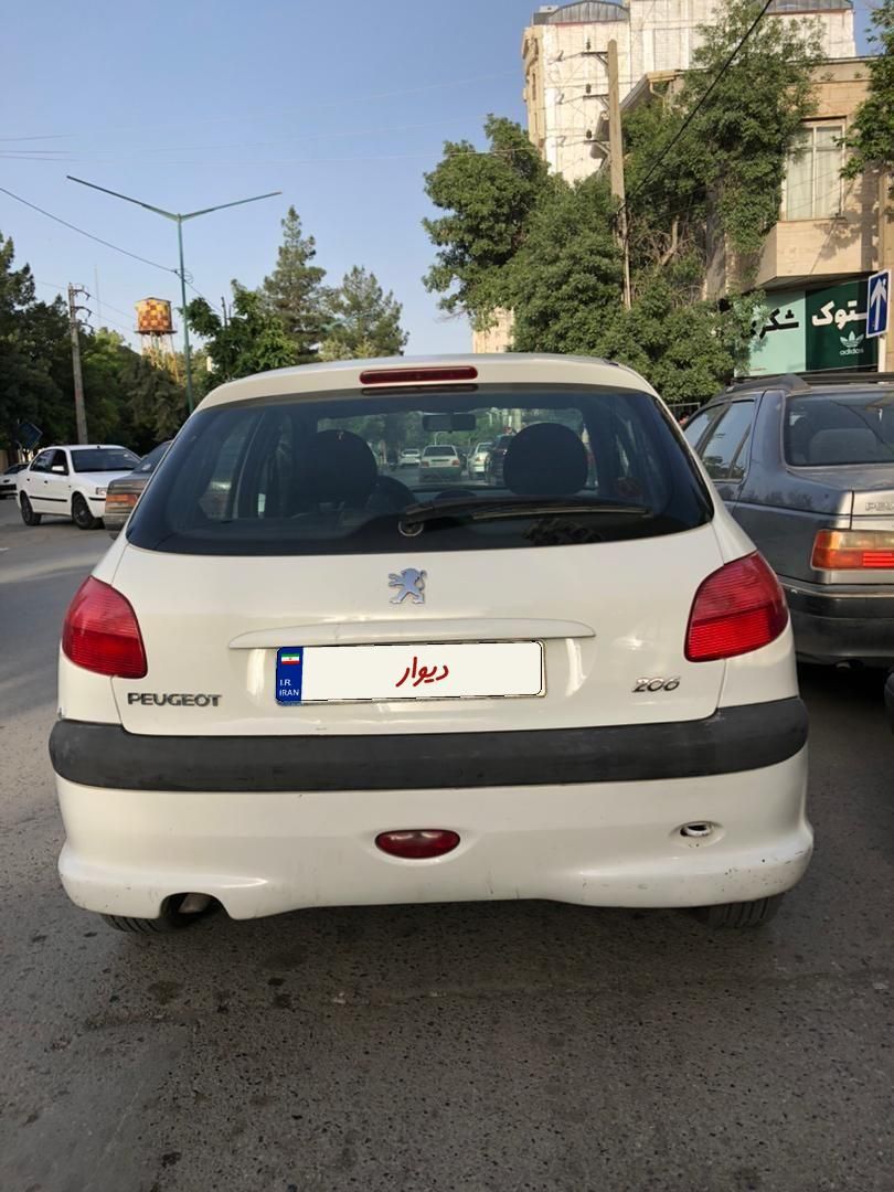پژو 206 تیپ 2 - 1388