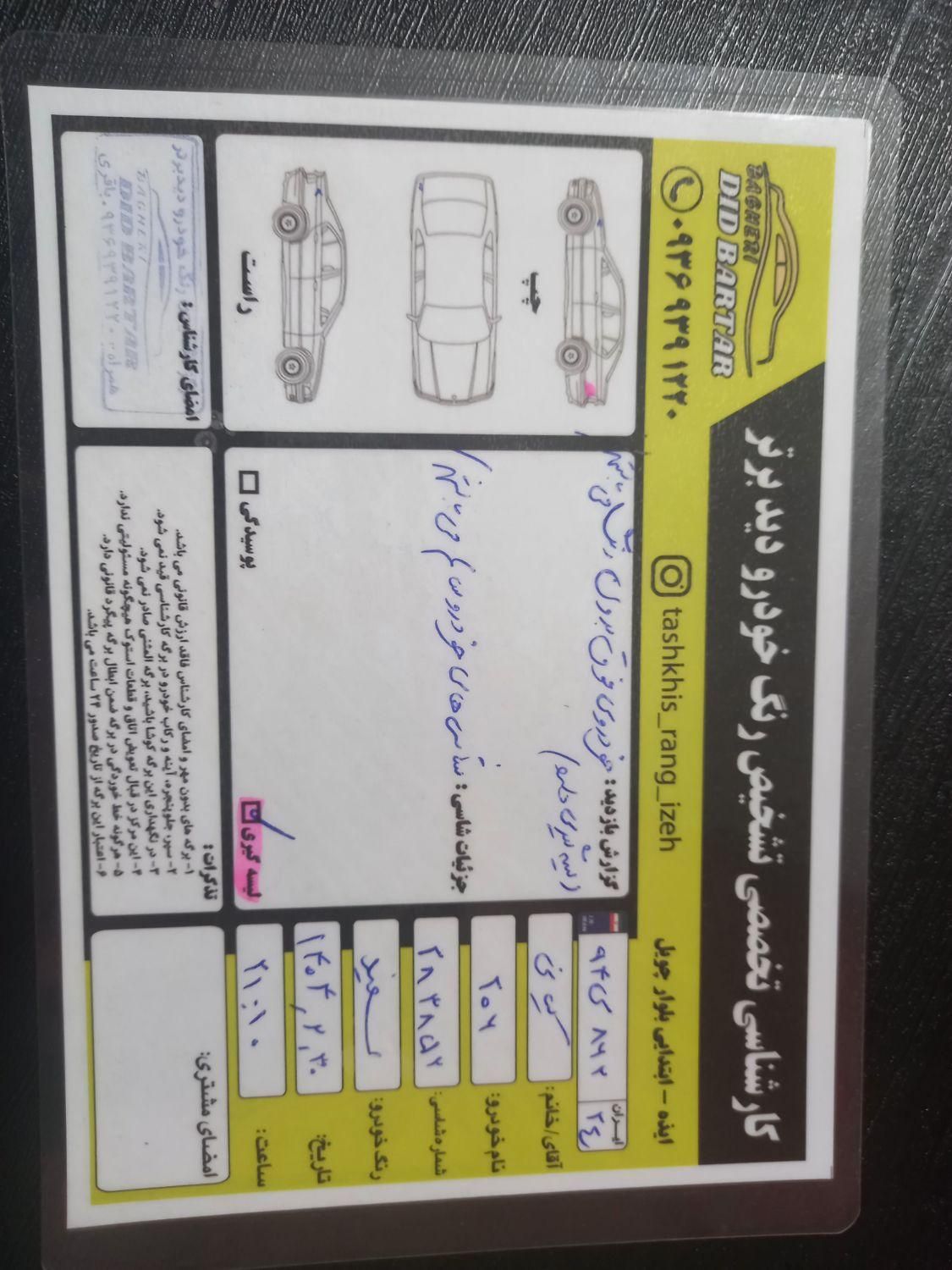 پژو 206 تیپ 2 - 1401