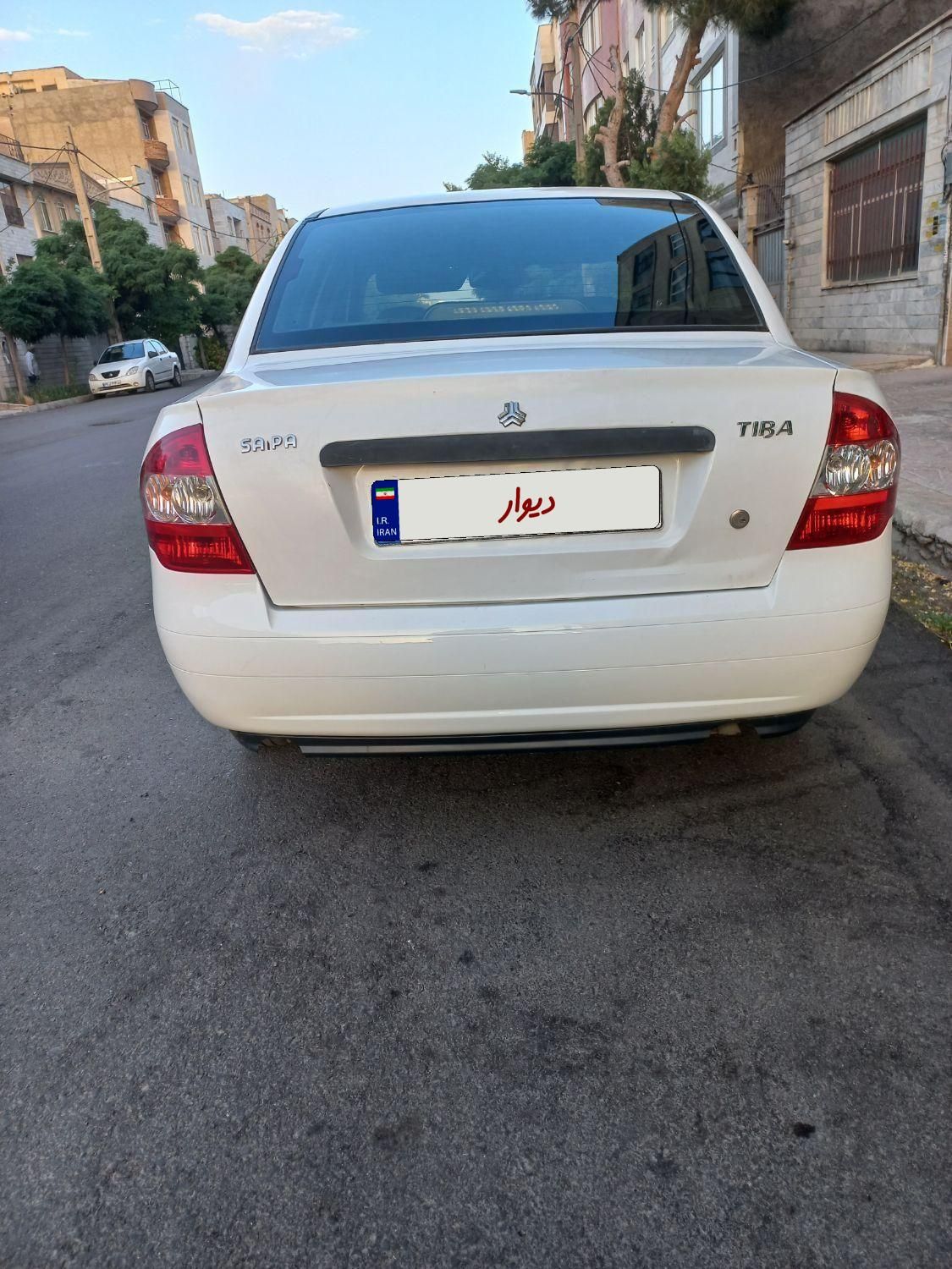 تیبا صندوق دار EX دوگانه سوز - 1393