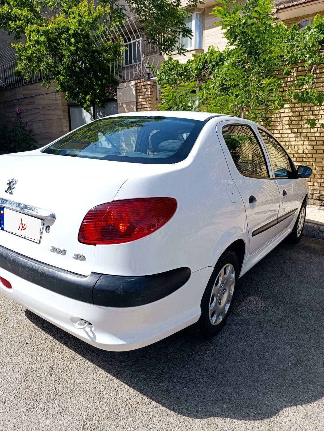 پژو 206 SD v8 - 1398