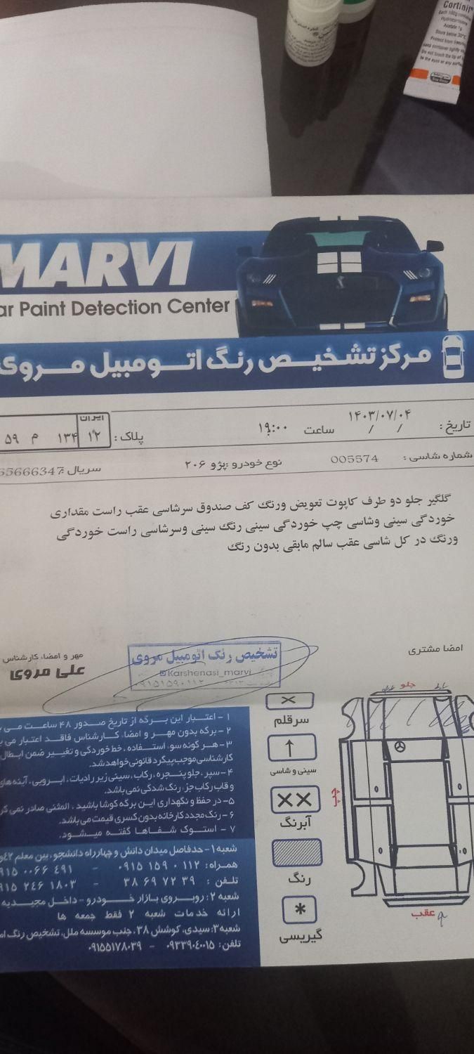 پژو 206 تیپ 2 - 1387
