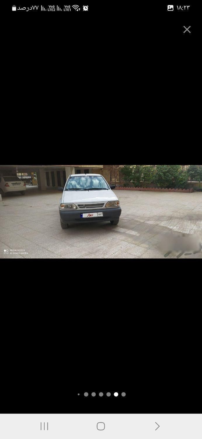 پراید صبا دنده‌ای - 1386