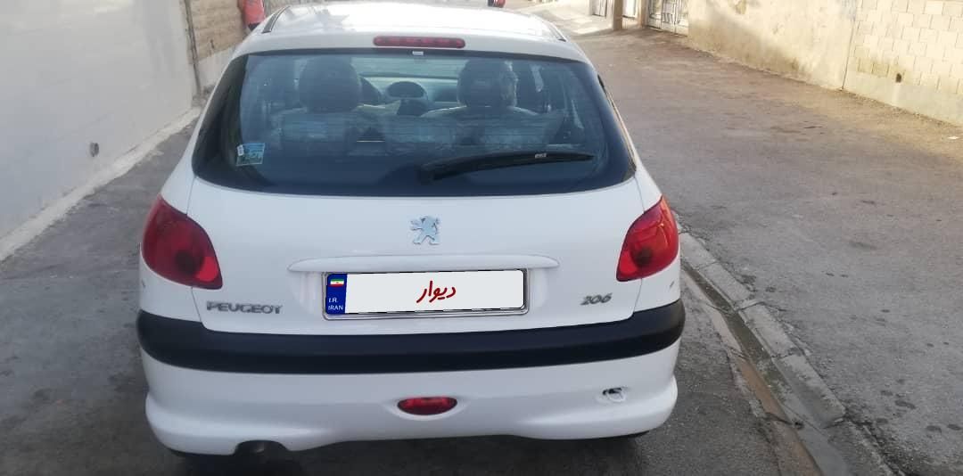 پژو 206 تیپ 2 - 1398