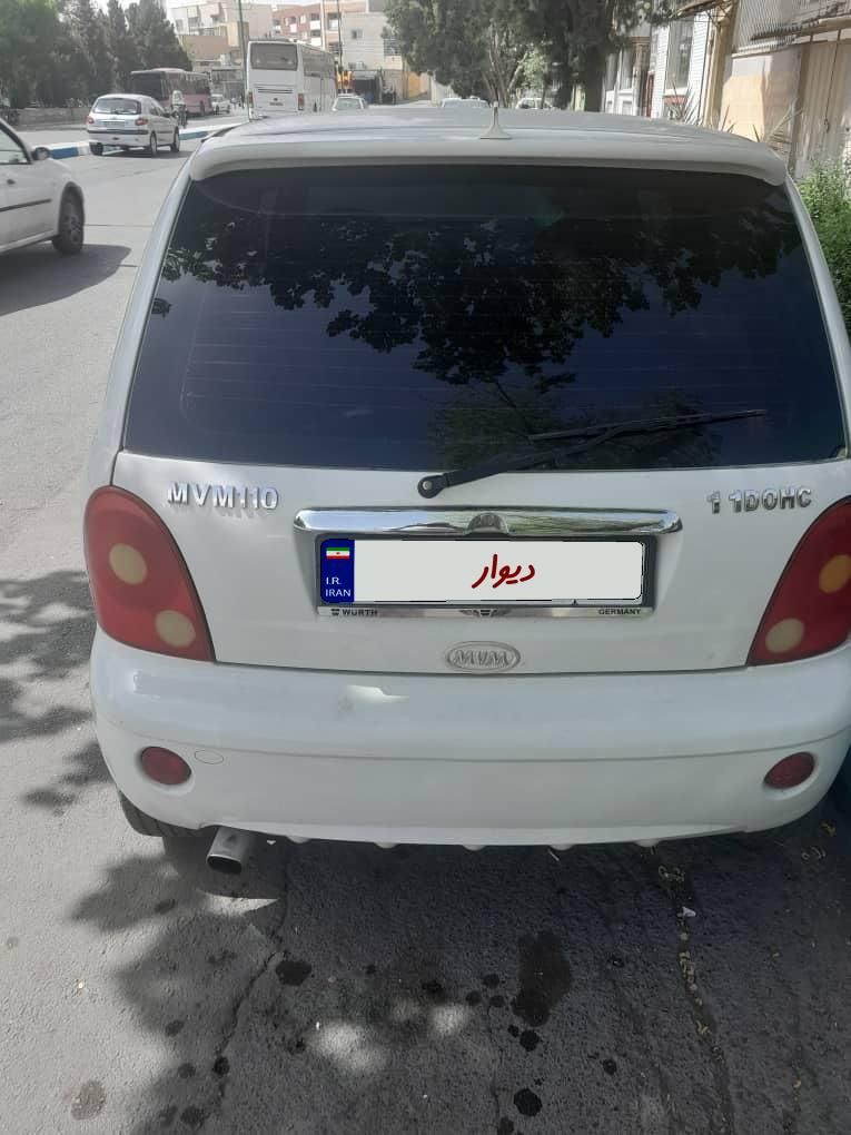 ام وی ام 110 چهار سیلندر دنده ای - 2010