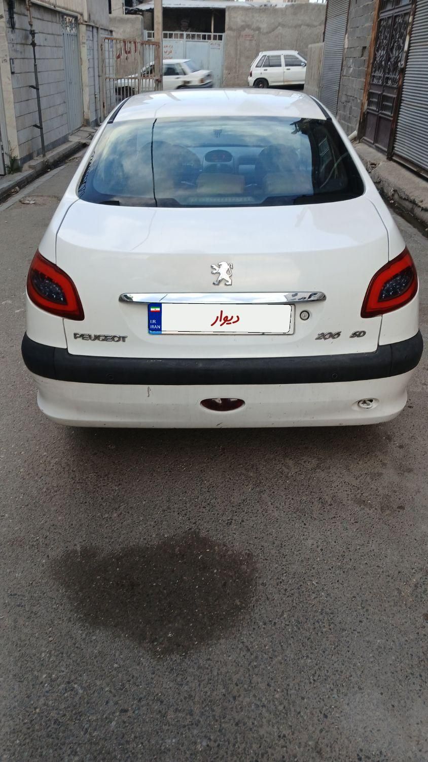پژو 206 SD v8 - 1393