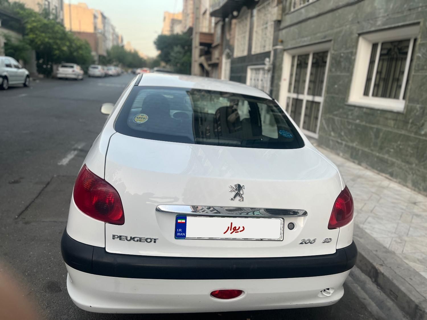پژو 206 SD v8 - 1400