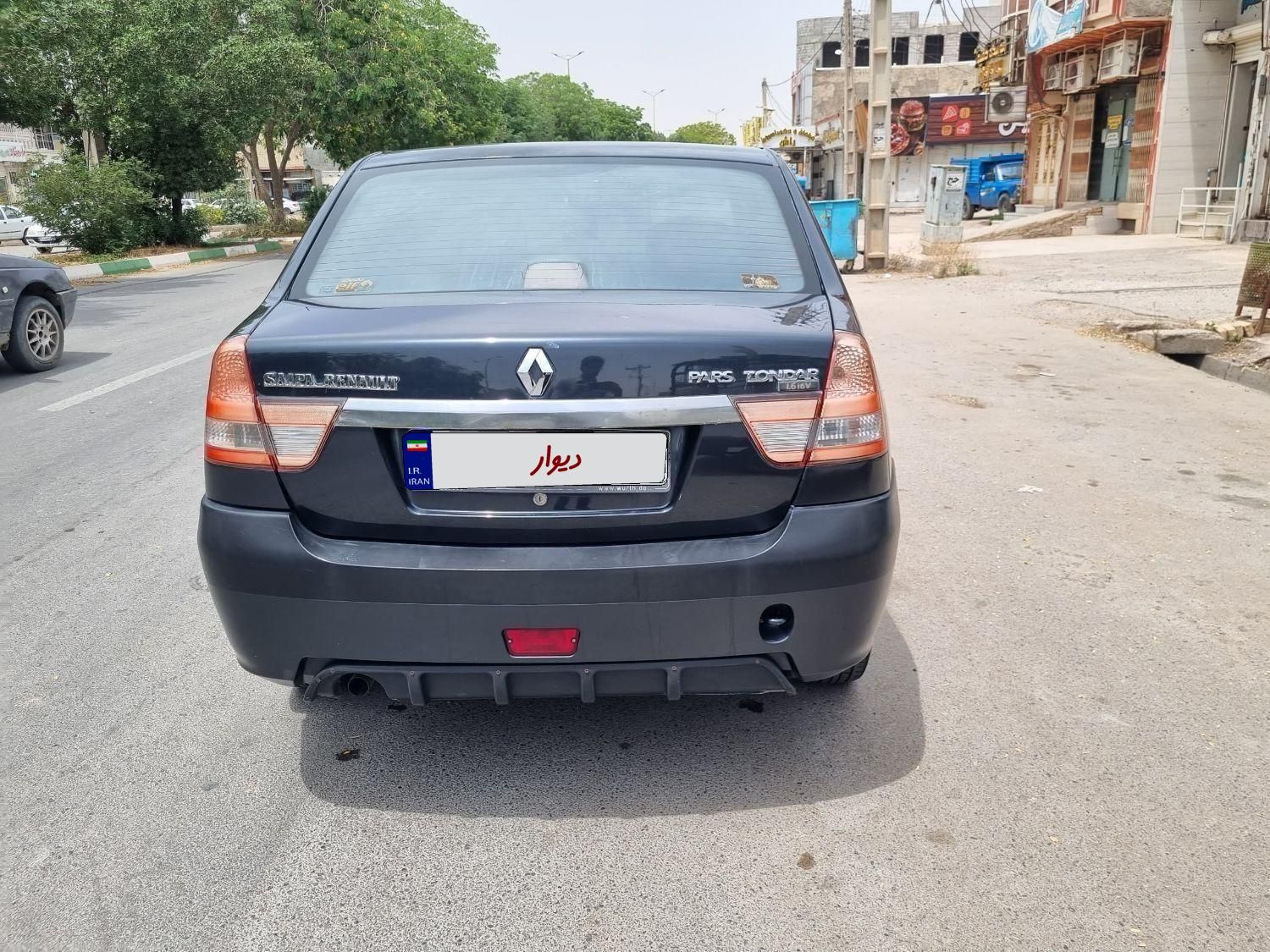 رنو پارس تندر گیربکس JHQ + مولتی مدیا - 1395