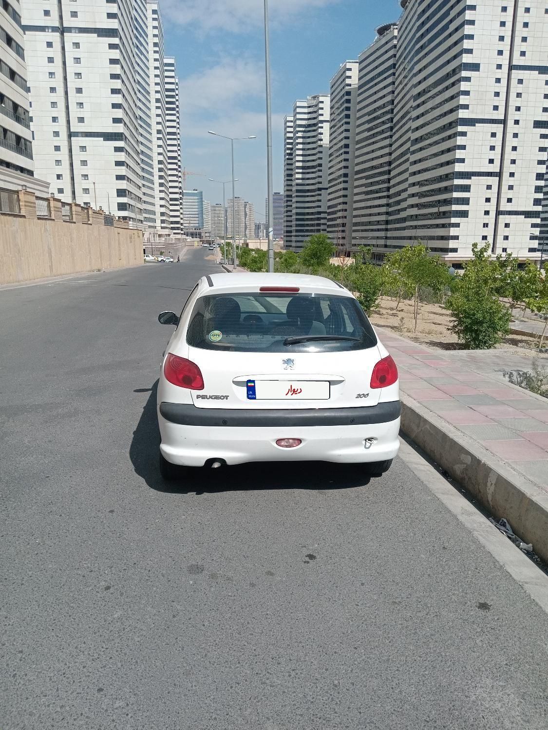پژو 206 تیپ 2 - 1395