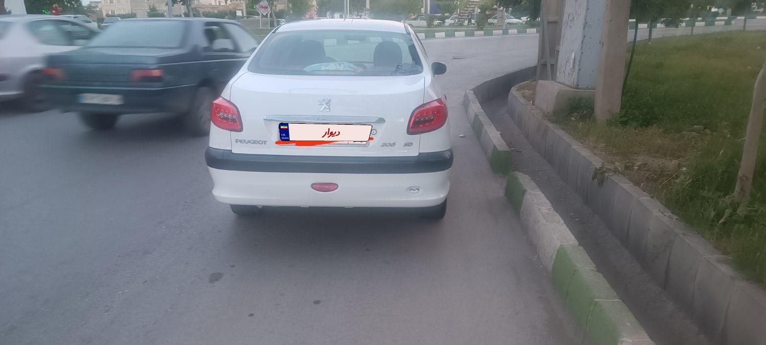 پژو 206 SD v8 - 1395