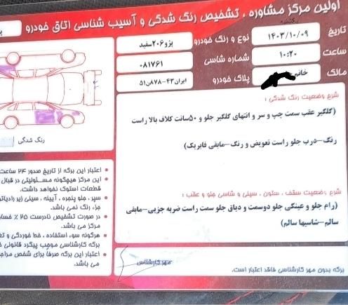 پژو 206 تیپ 2 - 1388