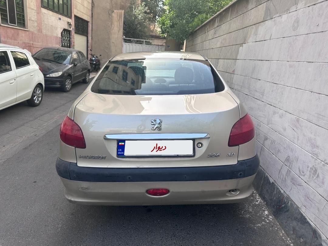 پژو 206 SD v1 - 1386