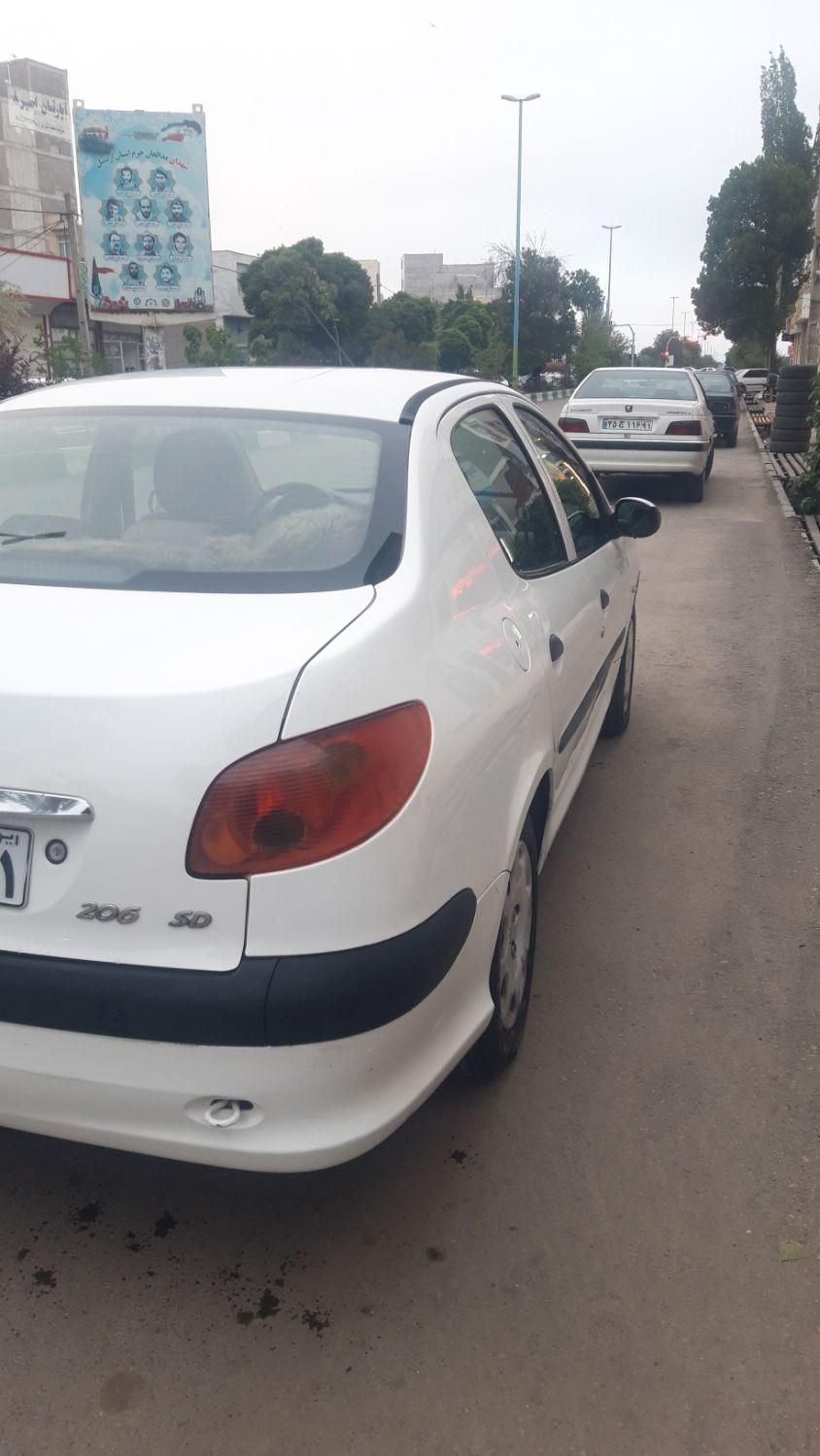 پژو 206 SD v8 - 1393