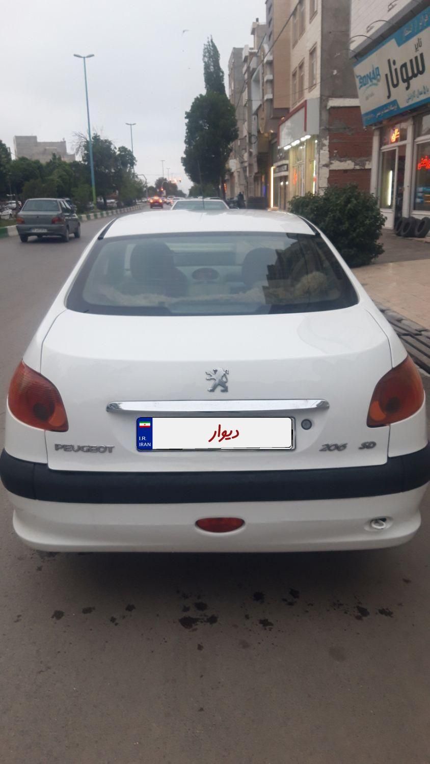 پژو 206 SD v8 - 1393