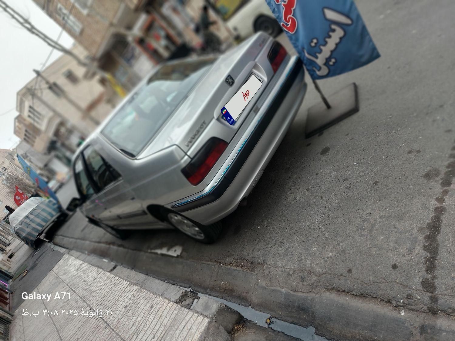 پژو پارس XU7ساده - 1388