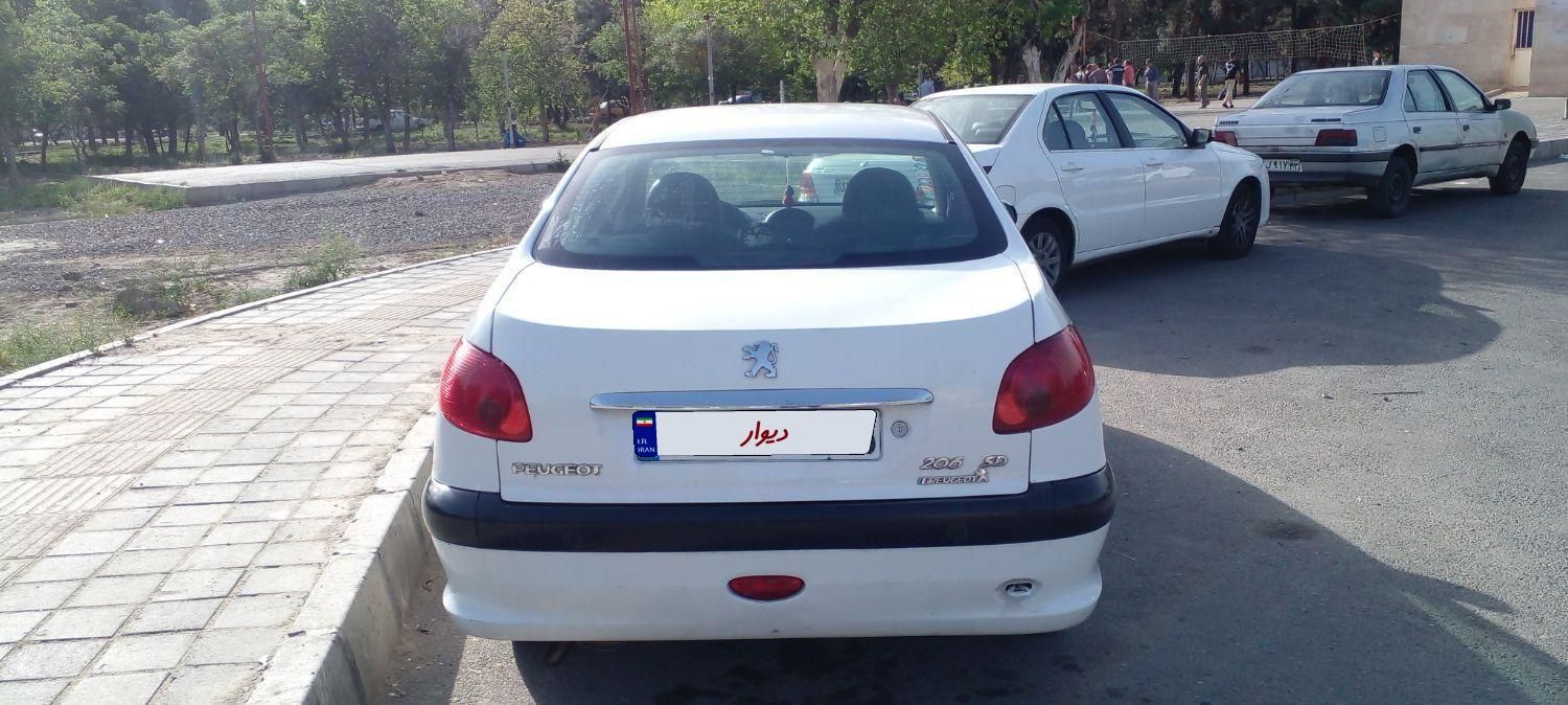 پژو 206 SD v8 - 1395