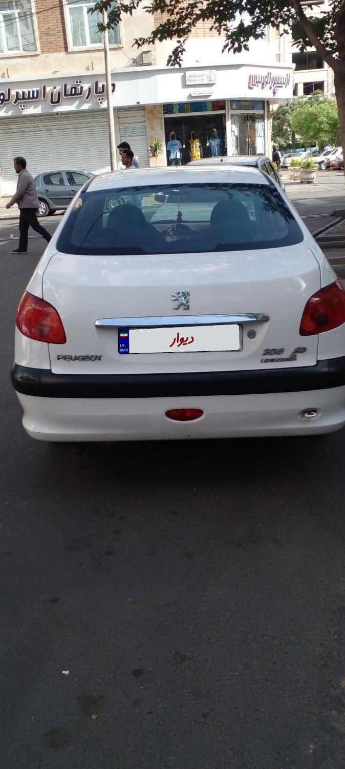 پژو 206 SD v8 - 1395