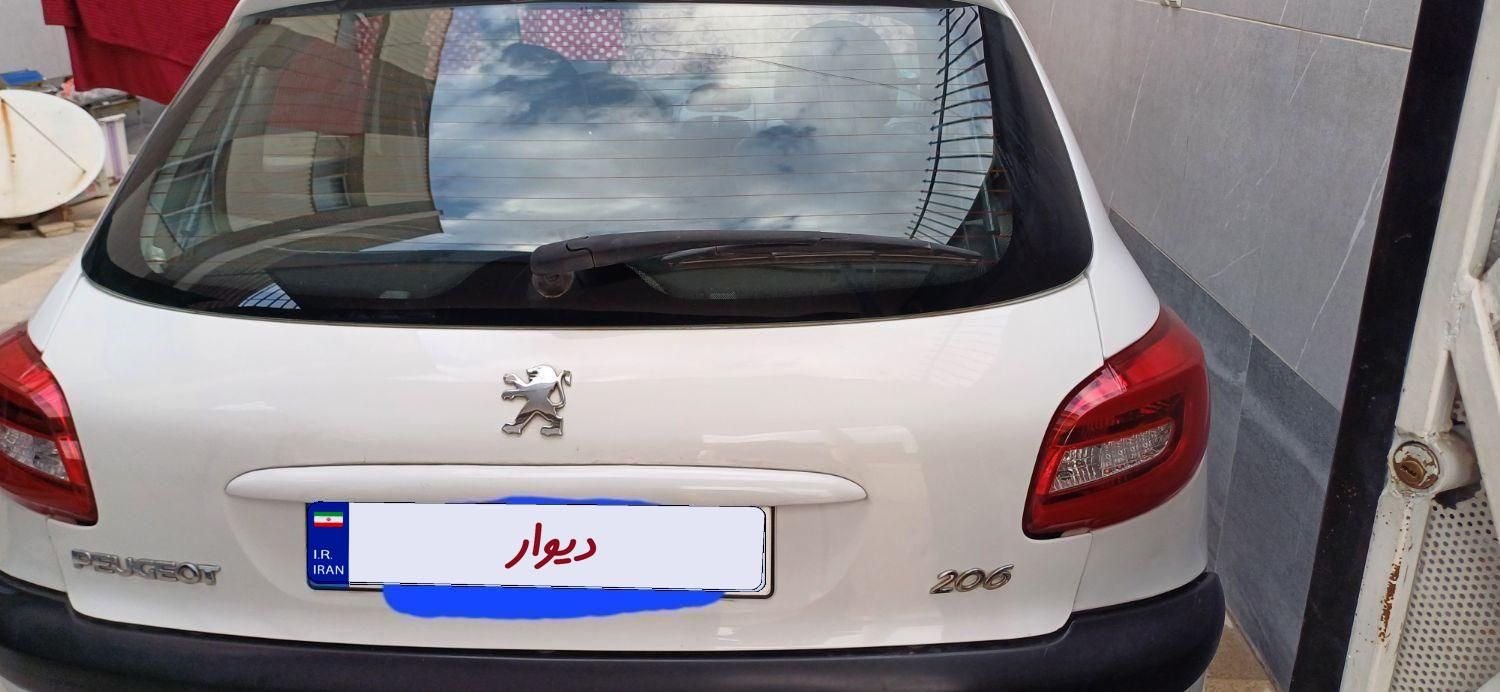 پژو 206 تیپ 2 - 1396