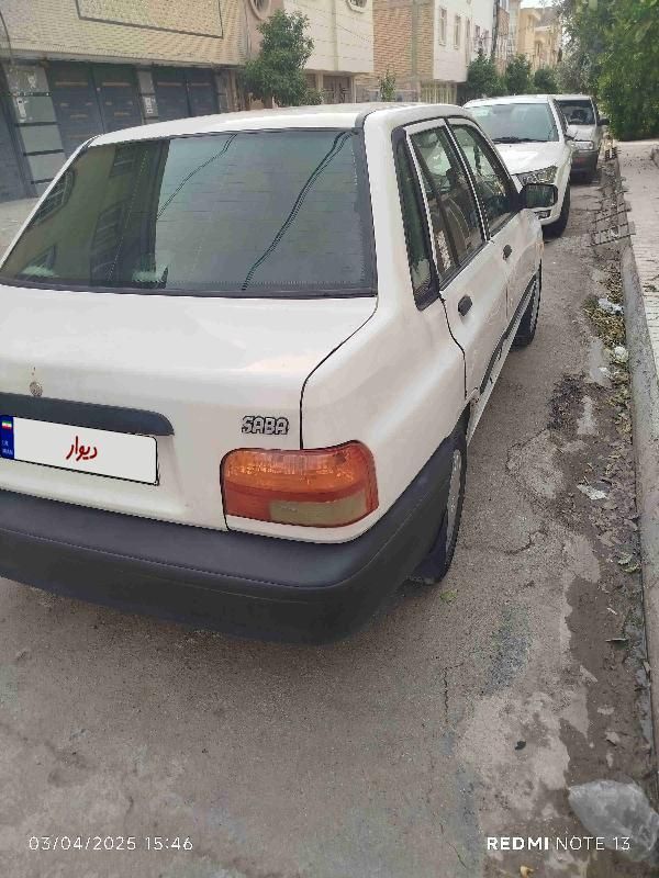 پراید صبا دنده‌ای - 1387