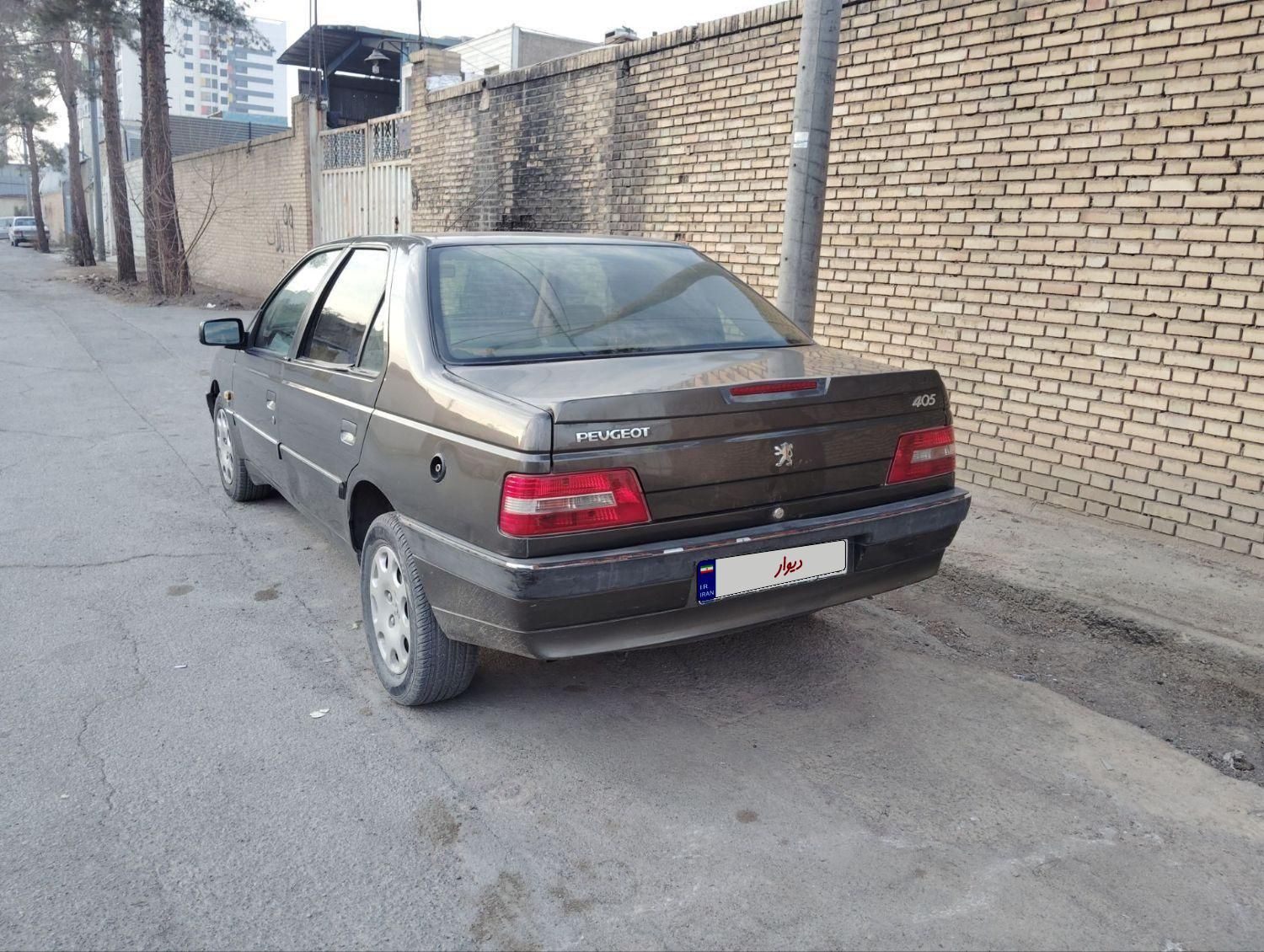 پژو 405 GLX - دوگانه سوز - 1387