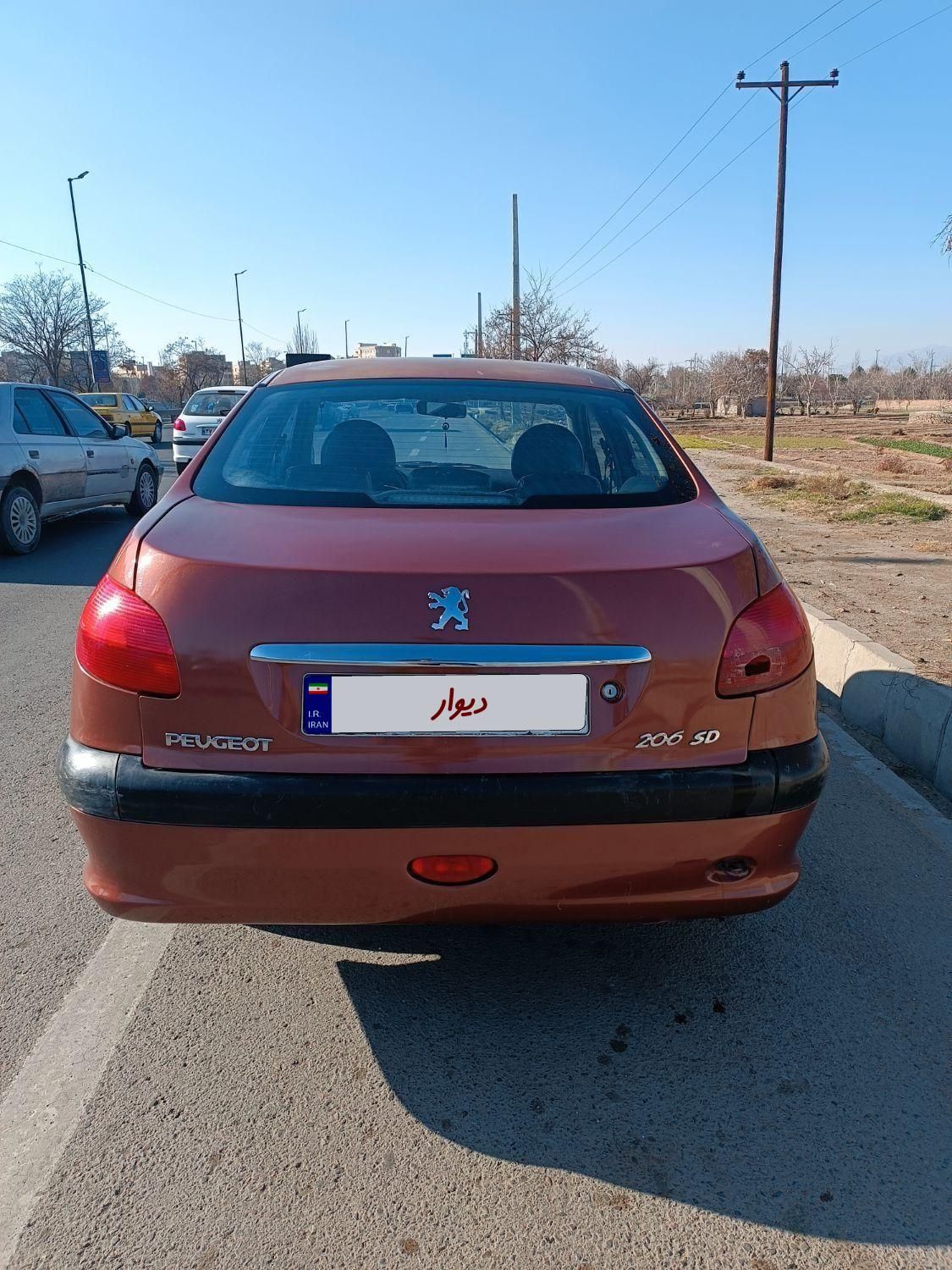 پژو 206 SD v1 - 1386