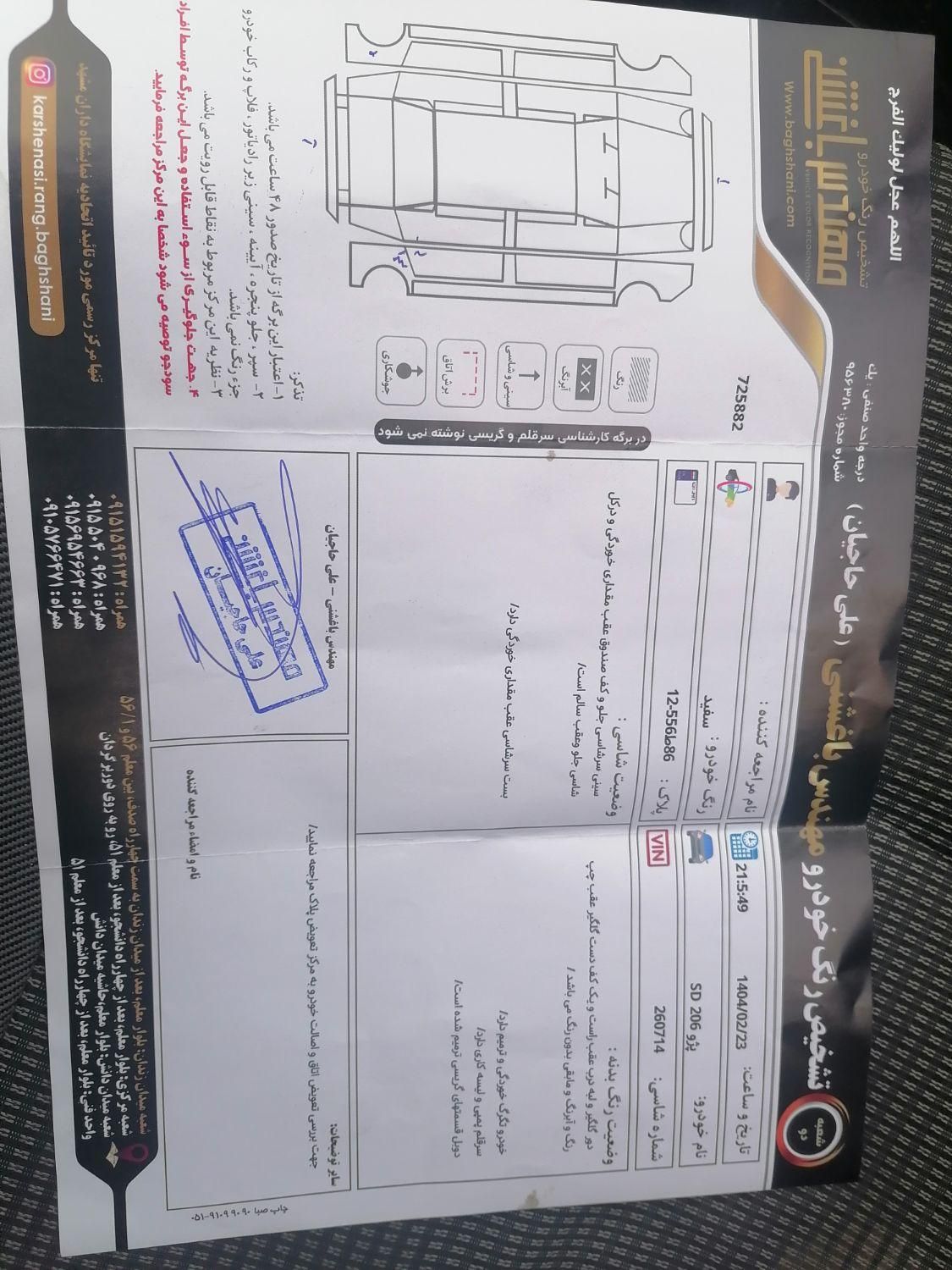پژو 206 SD v8 - 1394