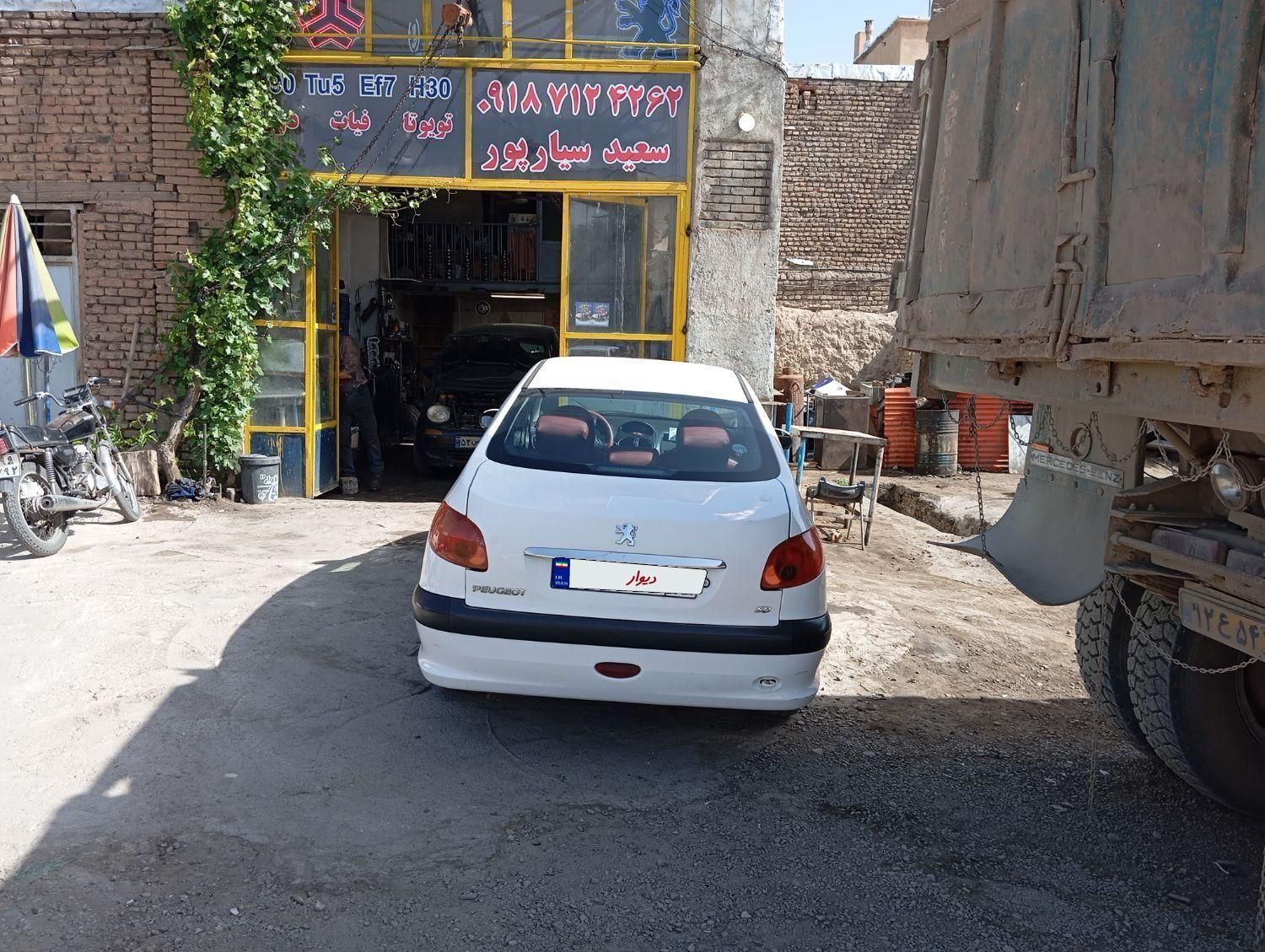 پژو 206 SD v8 - 1392
