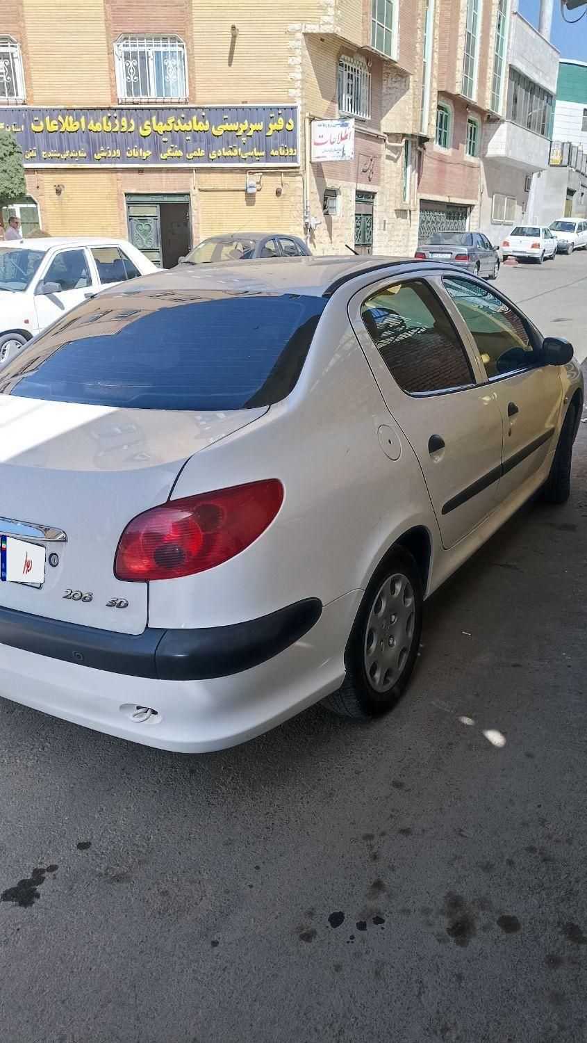 پژو 206 SD v8 - 1395