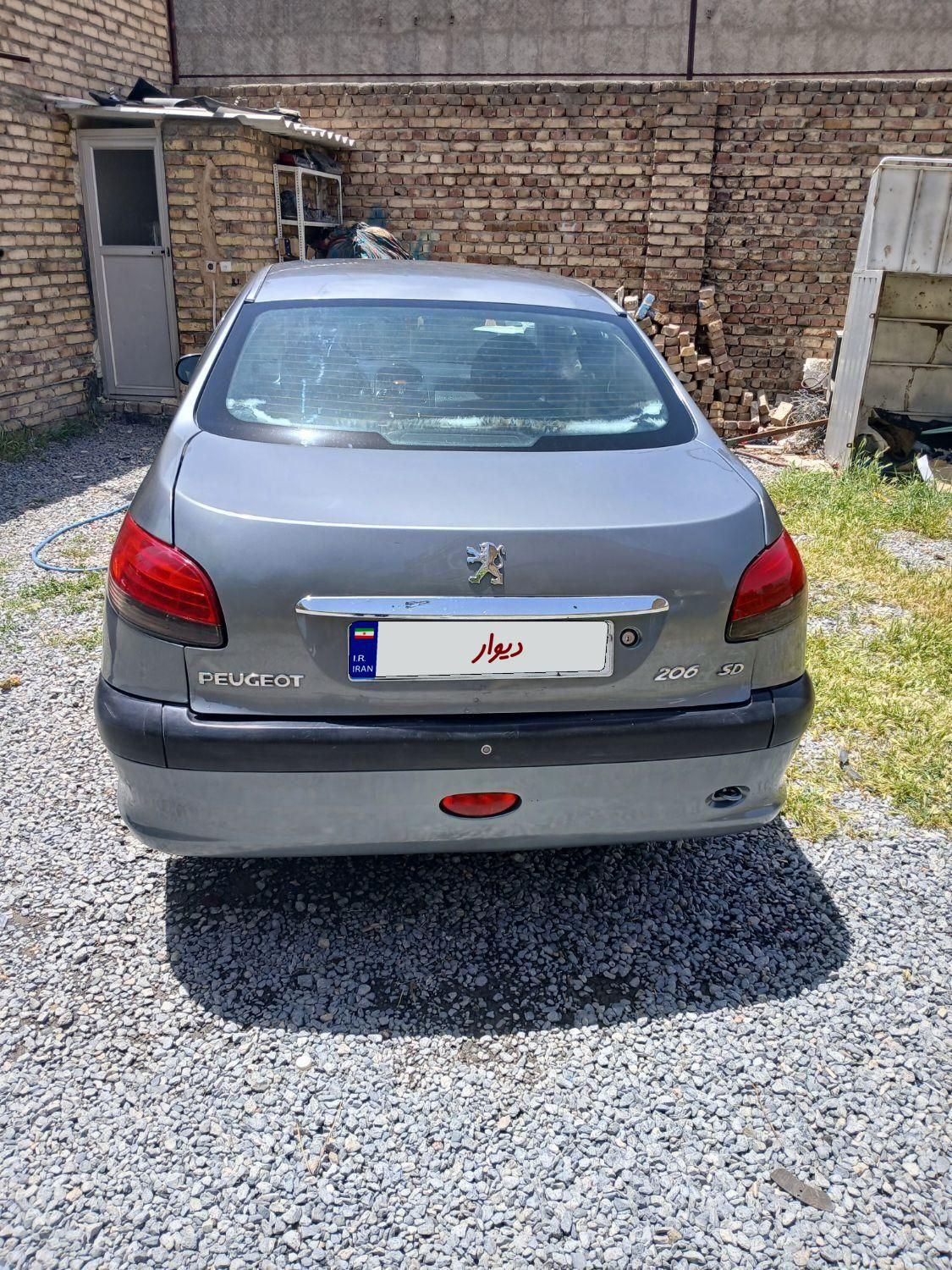 پژو 206 SD v8 - 1386