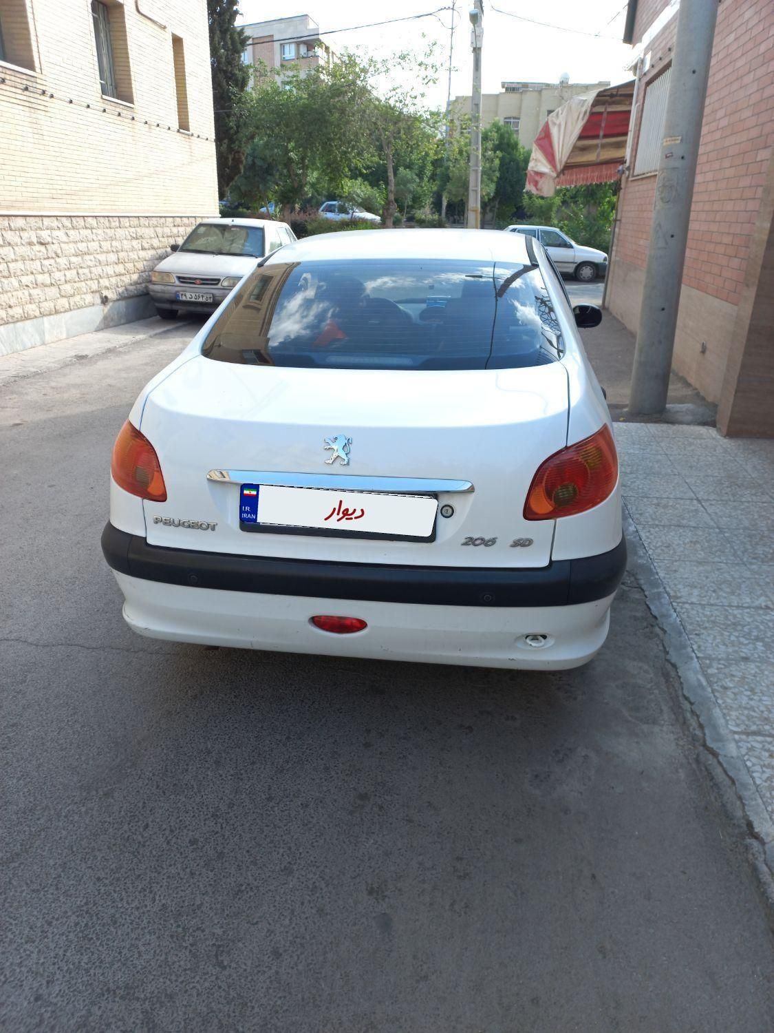 پژو 206 SD v8 - 1393