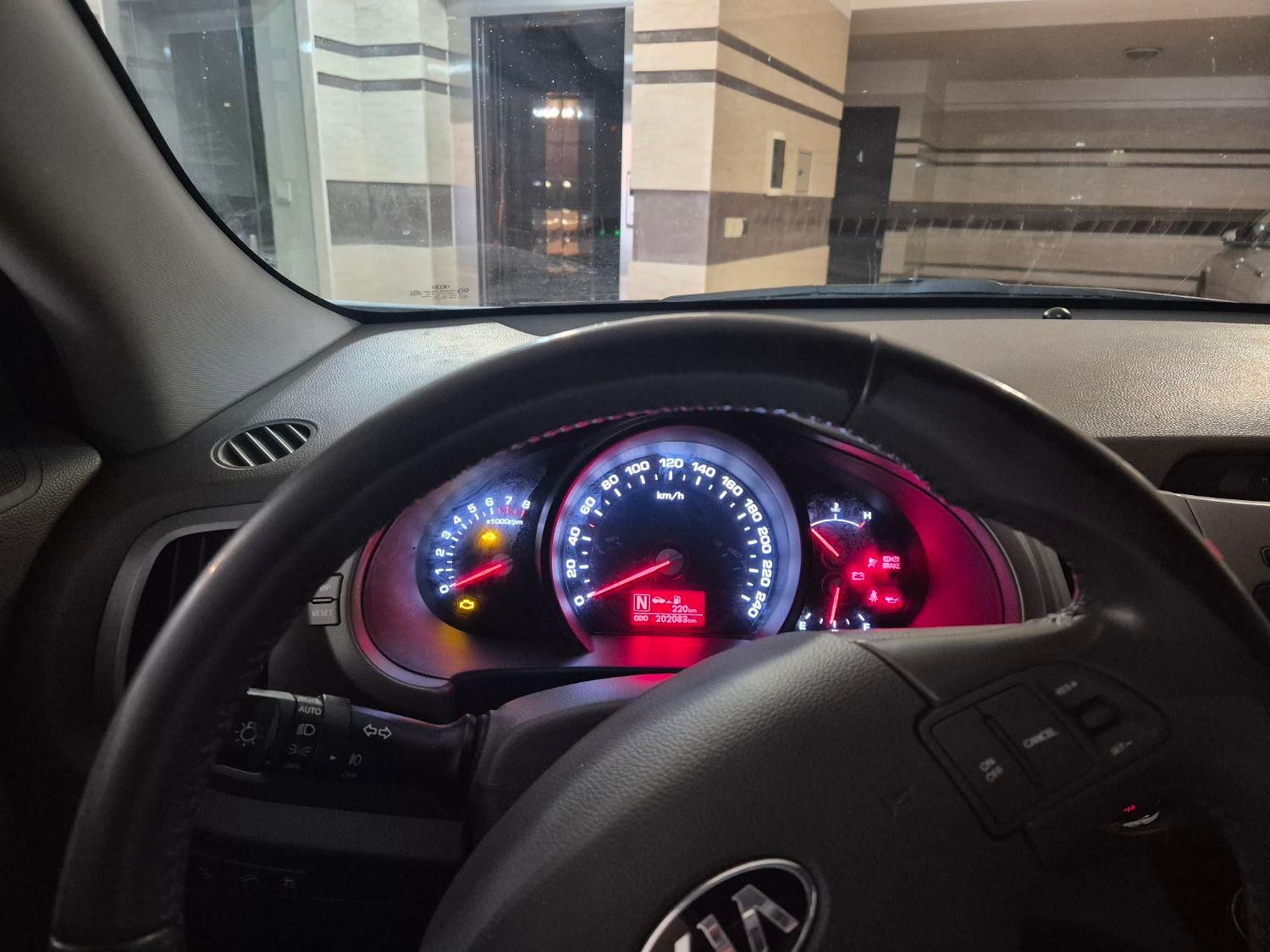 کیا اسپورتیج 4 سیلندر 2400cc - 2013