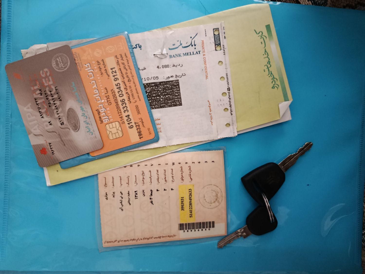 پراید صبا دنده‌ای - 1389