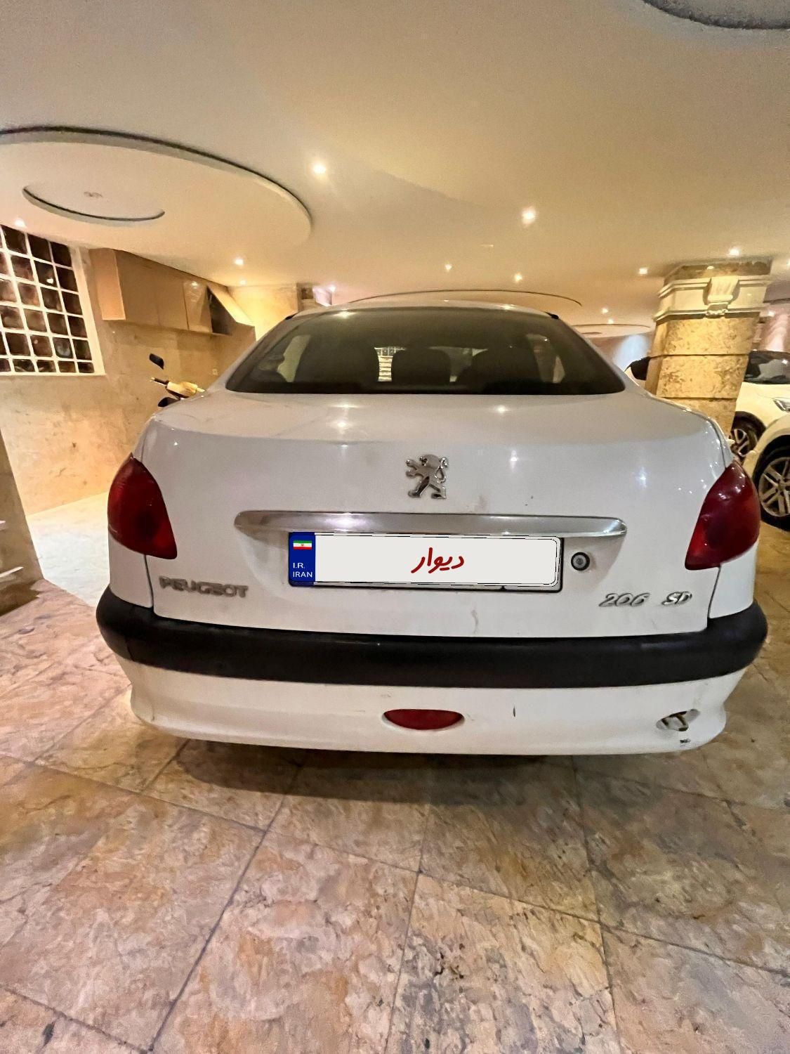 پژو 206 SD v8 - 1397