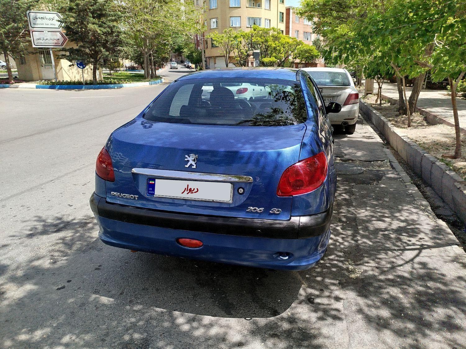 پژو 206 SD v8 - 1393