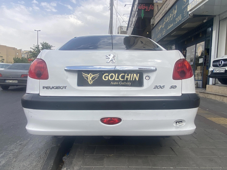 پژو 206 SD v8 - 1395